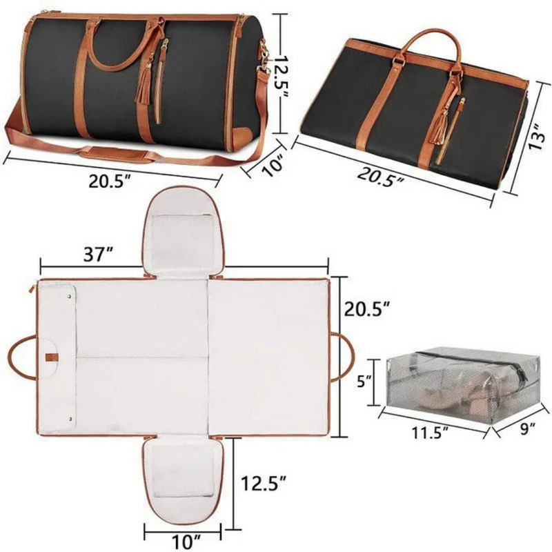 Convertible Garment Duffel Bag